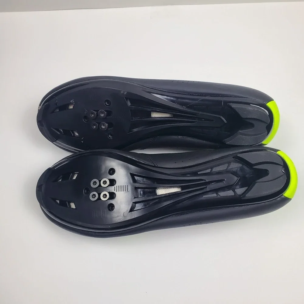 Speed Cycling Shoes Mens US 13 EU 47 Black Green BOA Road Bike Clipless Pro